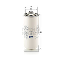 Фильтр воздушный MANN-FILTER LB 13 145/3